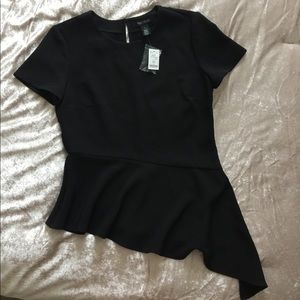 Black Asymmetrical Top